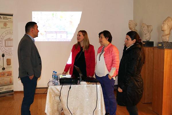 Image of the workshop held in Apollonia