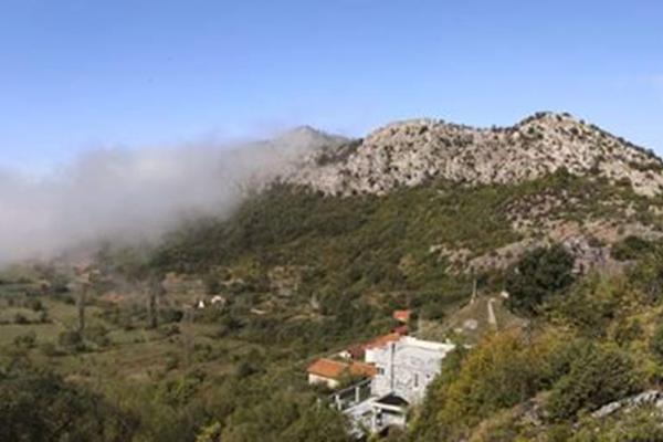 View of the fortress of Medun, Montenegro