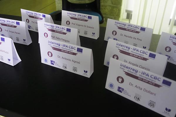 3D-IMP-ACT, kick off meeting on 21 June in Bari